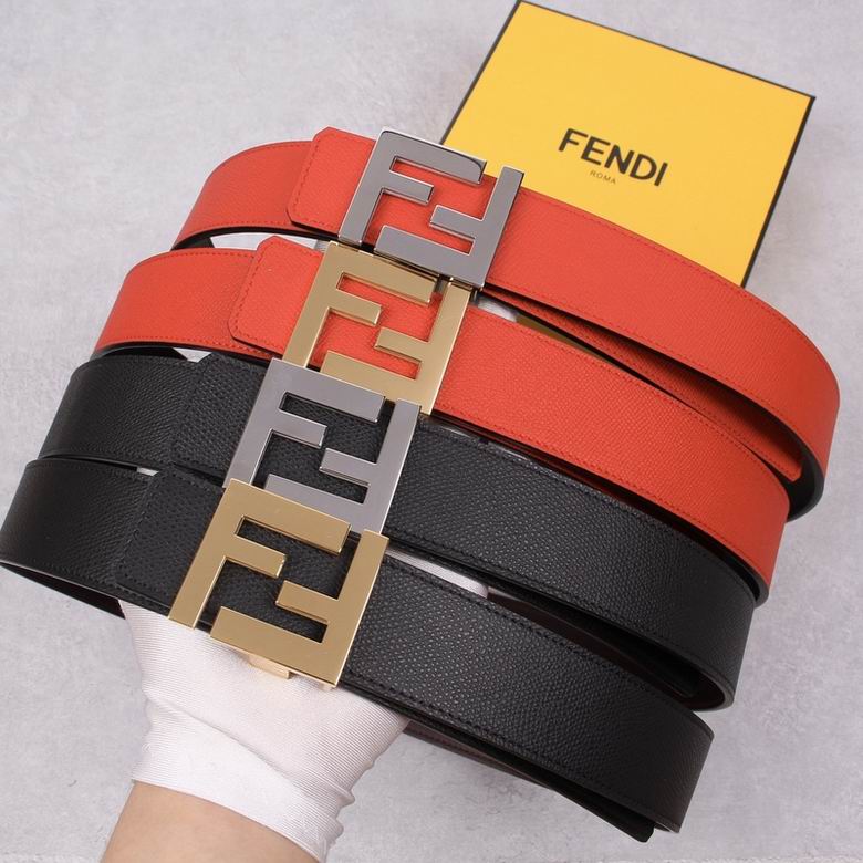 Fendi Belt 38mmX95-125cm 7D30